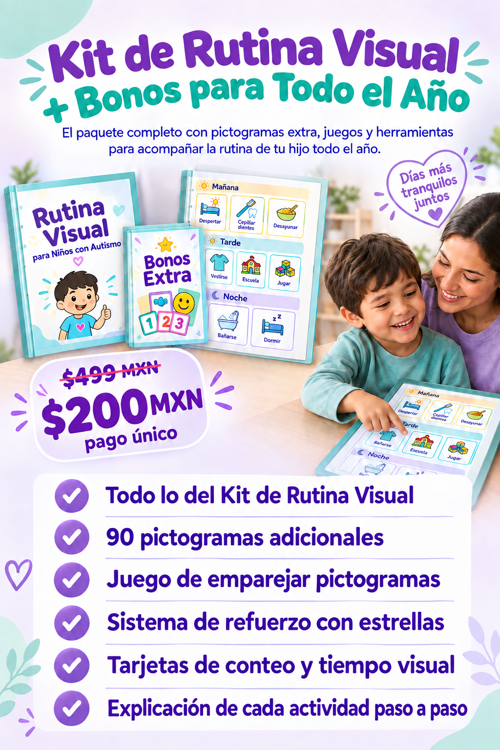 Kit de Rutina Visual Premium